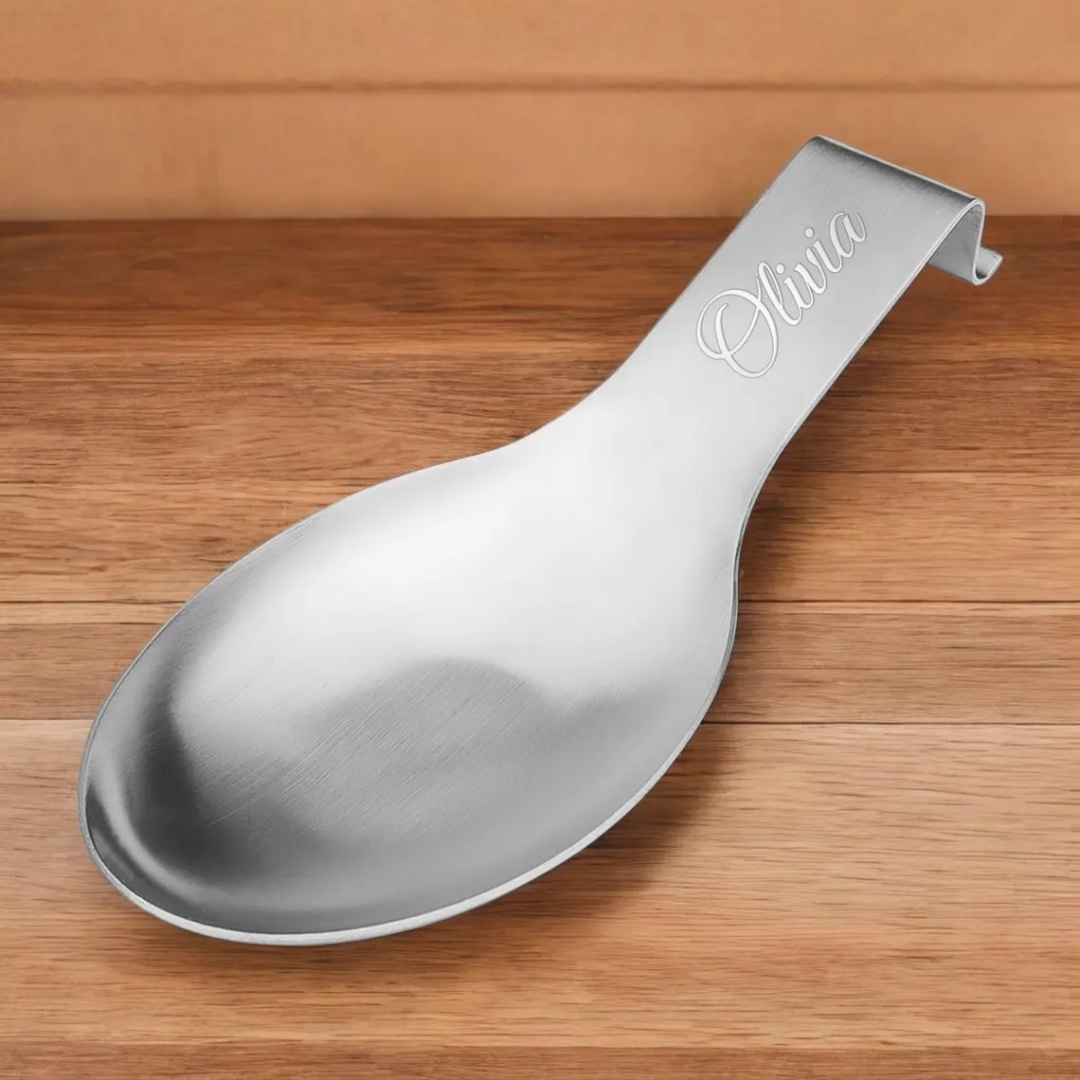Mom'S Home Cooking - Персонализированная печь SPOON REST TRAY для