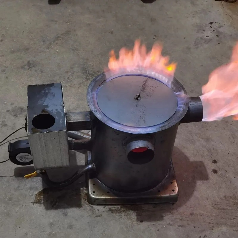 Home Cooking Heater - Промышленный нагреватель на отработанном масле, тепловентилятор