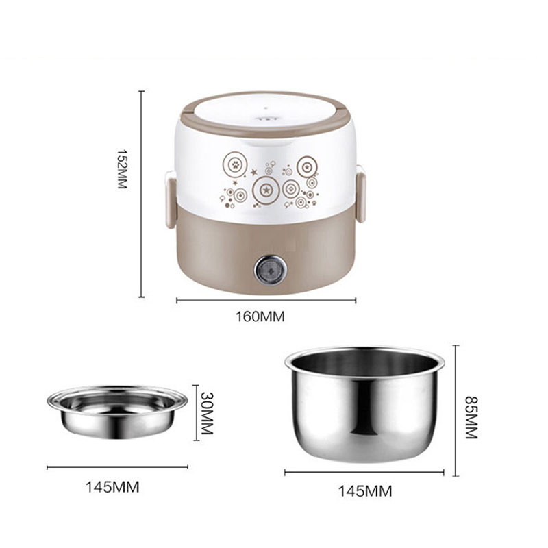 Ланч-бокс с электрическим подо – обзор и цена Home Cooking Heater