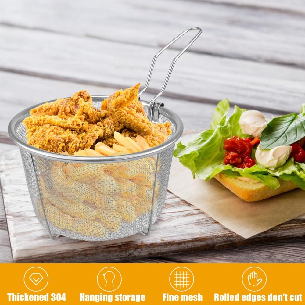 Круглая корзина для жарки со с – обзор и цена Home Cooking Restaurants