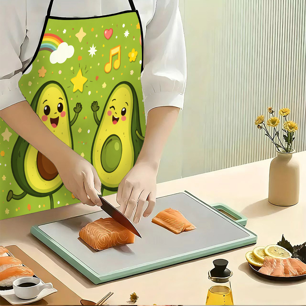 Милый фартук с танцующим авока – обзор и цена Mom'S Home Cooking