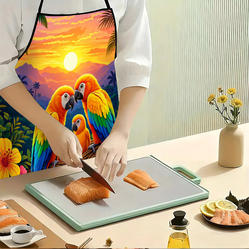 Яркий фартук с изображением се – обзор и цена Mom'S Home Cooking