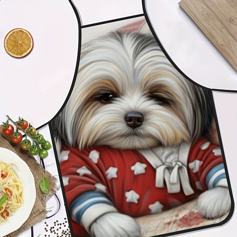 Милый щенок в свитере-фартуке, – обзор и цена Mom'S Home Cooking