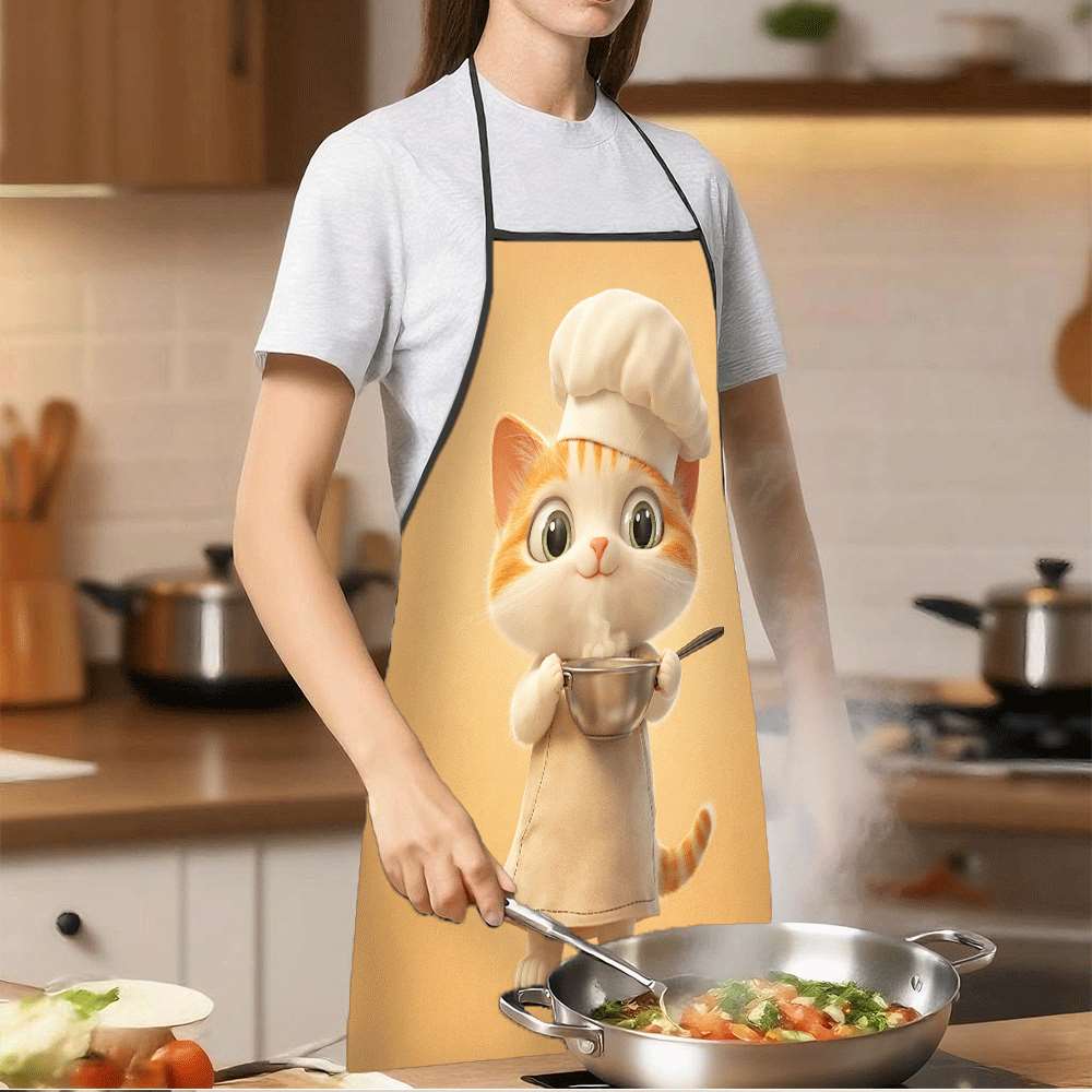 Милый фартук для кота-повара,  – обзор и цена Mom'S Home Cooking